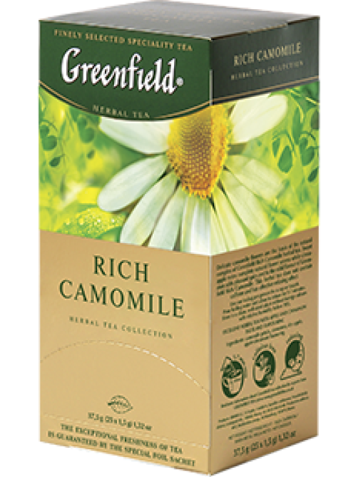 Чай Greenfield Rich Camomile (1.5г х 25шт), 38г