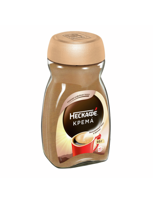 Кофе Нескафе Классик Крема растворимый, 95г