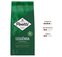 Кофе Poetti Leggenda Original в зернах, 1кг