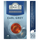 Чай черный Ahmad Tea Эрл Грей без кофеина (1.8г x 20шт), 36г