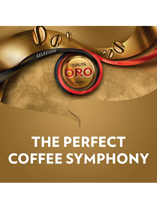 Кофе Lavazza Qualita Oro натуральный жареный в зернах, 1кг