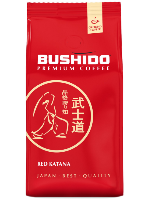 Кофе Bushido Red Katana молотый, 227г