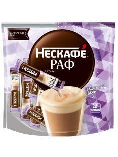 Кофейный напиток Нескафе в стиле Раф растворимый (20шт х 17г), 340г