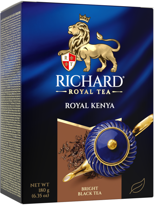 Чай Richard Royal Kenya черный крупнолистовой, 180г