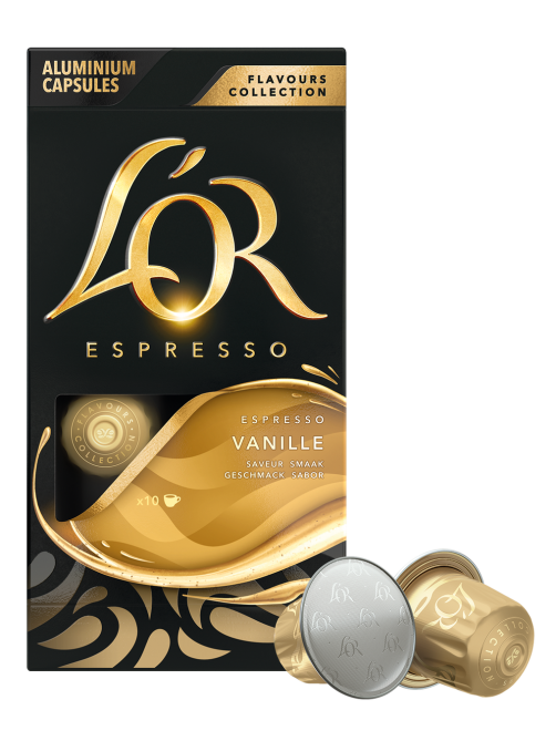 Кофе в капсулах L’or Эспрессо Ваниль для кофемашин Nespresso 10шт, 52г