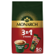 Напиток кофейный Monarch Крепкий 3в1 растворимый (13г x 50шт), 650г