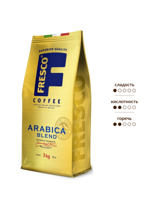 Кофе Fresco Blend в зернах, 1кг