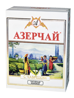 Чай Азерчай черный листовой с чабрецом, 100г