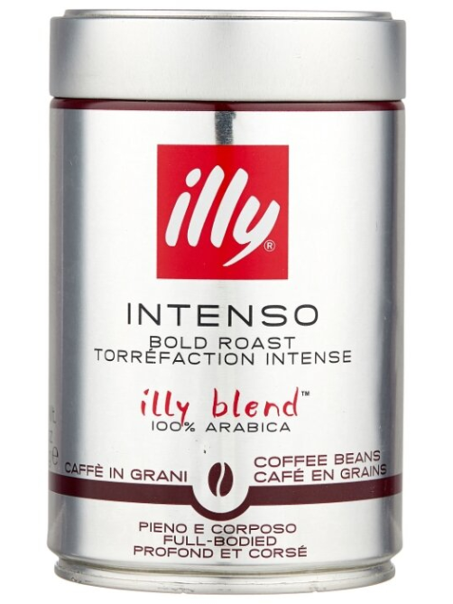 Кофе Illy темная обжарка в зернах, 250г