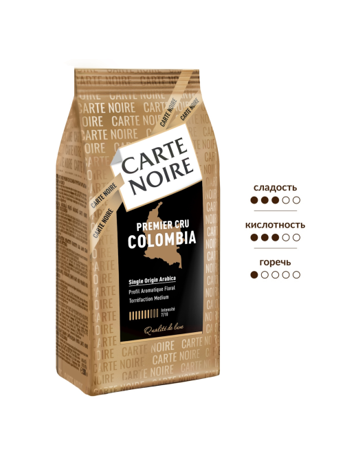 Кофе Carte Noire Колумбия молотый, 200г