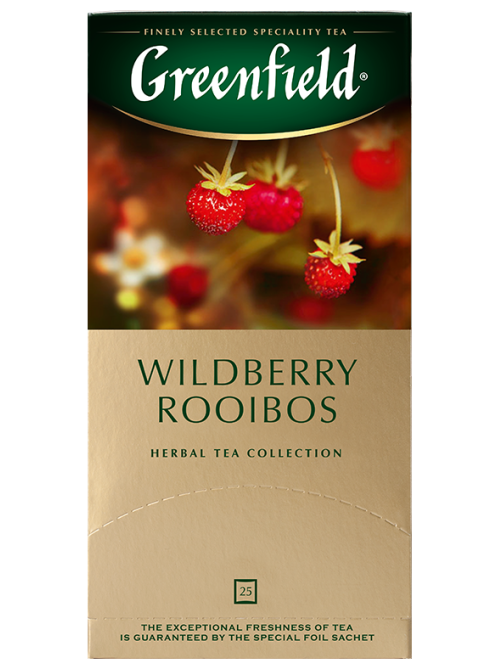 Чай Greenfield Wildberry rooibos (1.5г x 25шт), 38г