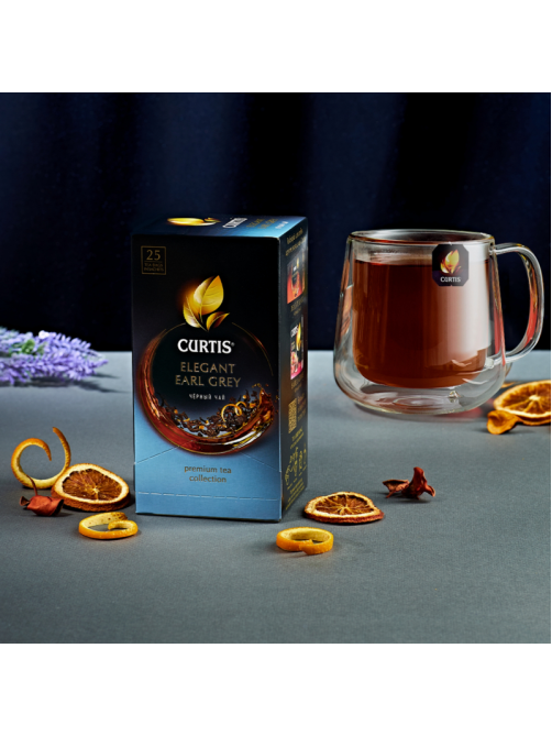 Чай черный Curtis Elegant Earl Grey пакетированный (1.7г x 25шт), 42.5г