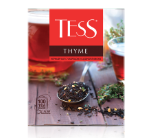 Чай Tess Thyme черный с чабрецом и цедрой лимона (1.5г x 100шт), 150г