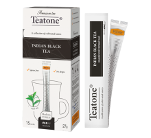 Чай черный Teatone индийский в стиках (1.8г x 15шт), 27г