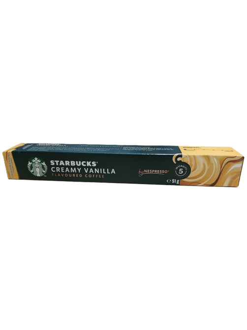 Кофе в капсулах для кофемашин Starbucks Creamy Vanilla 10шт, 51г