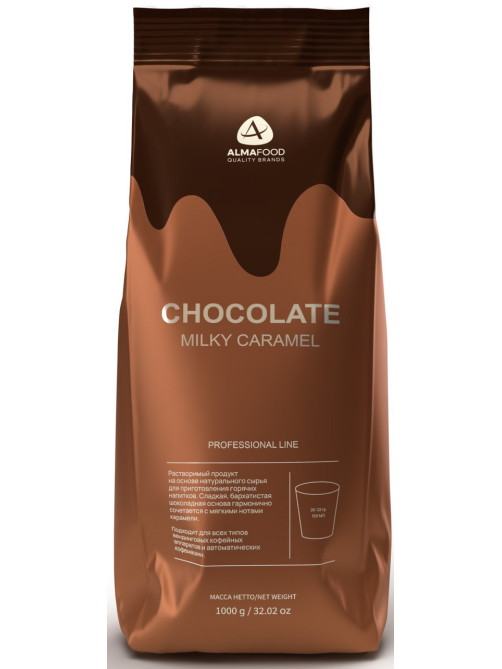Какао-напиток Almafood Chocolate Milky Caramel, 1кг