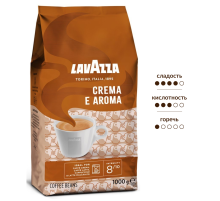 Кофе Lavazza Crema e Aroma натуральный жареный в зернах, 1кг
