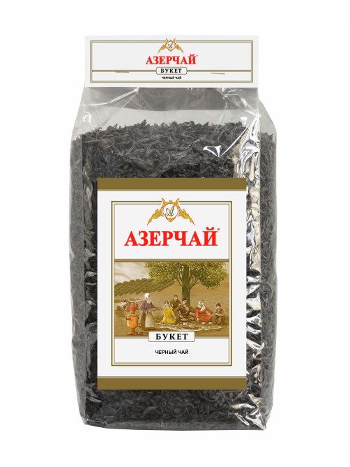 Чай черный Азерчай букет листовой, 1кг
