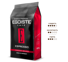 Кофе Egoiste Espresso в зернах, 1кг