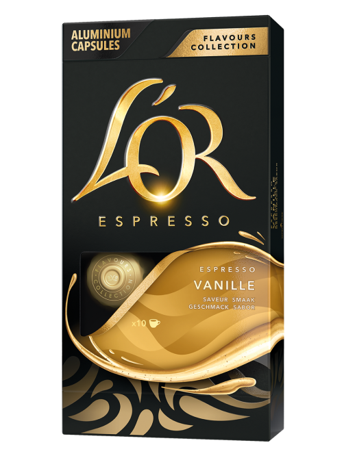 Кофе в капсулах L’or Эспрессо Ваниль для кофемашин Nespresso 10шт, 52г