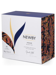 Чай Newby Assam черный (2г x 50шт), 100г