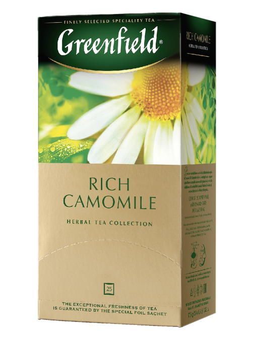 Чай Greenfield Rich Camomile (1.5г х 25шт), 38г