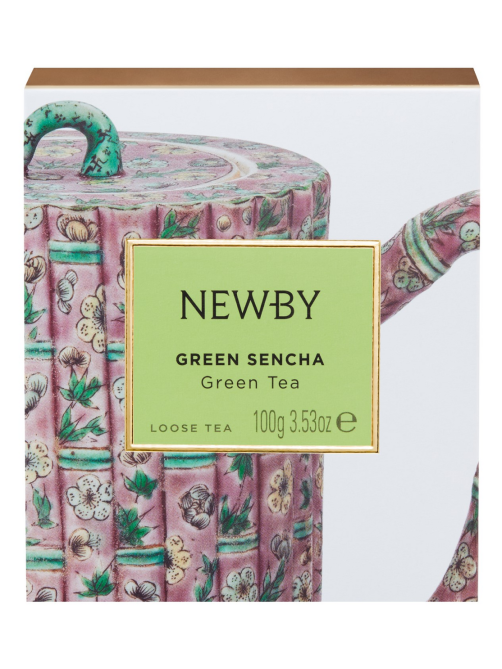 Чай зеленый Newby Сенча листовой, 100г