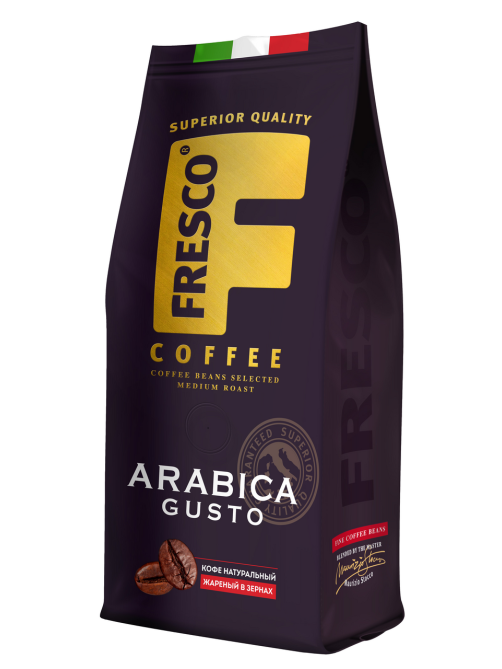 Кофе Fresco Arabica Gusto зерновой, 800г
