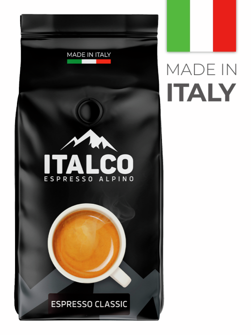 Кофе Italco Espresso Alpino Espresso Classic зерновой, 1кг