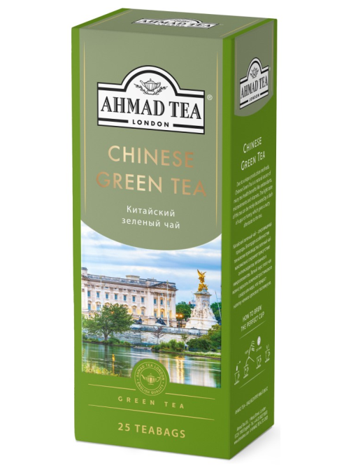 Чай зеленый Ahmad Tea Китайский (1.8г x 25шт), 45г