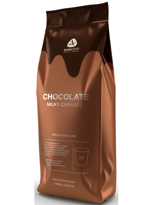 Какао-напиток Almafood Chocolate Milky Caramel, 1кг