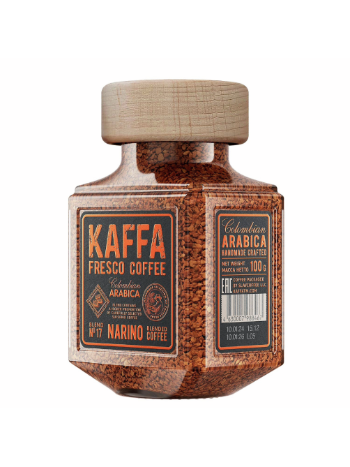 Кофе Kaffa Fresco Narino растворимый сублимированный, 100г