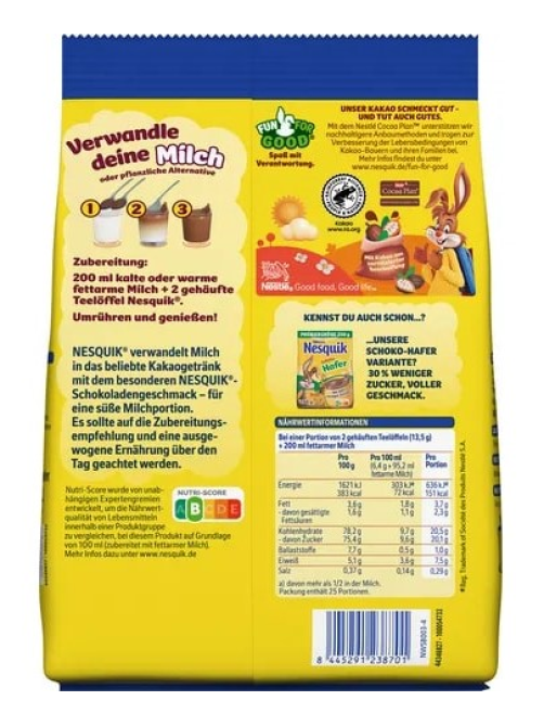 Какао-напиток Nesquik 350г