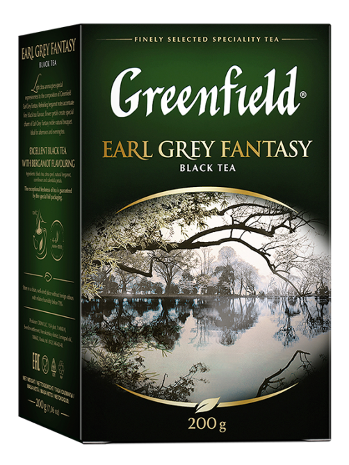 Чай Greenfield Earl Grey Fantasy черный, 200г