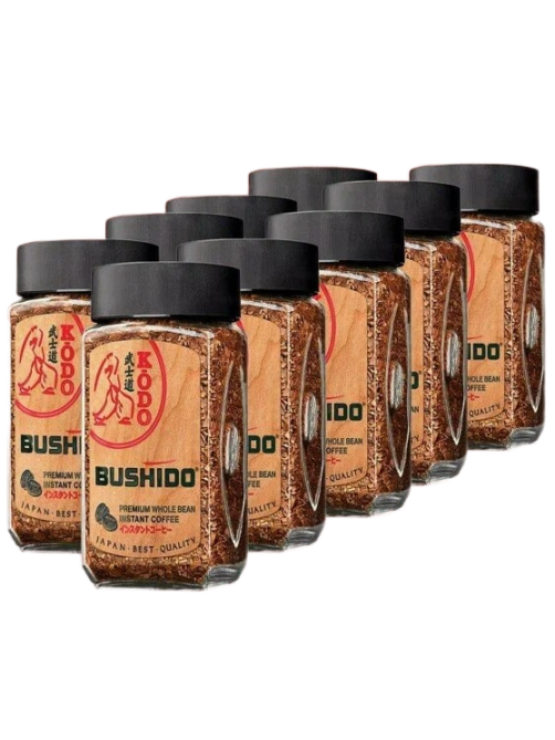 Кофе Bushido Kodo растворимый, 95г x 9 шт