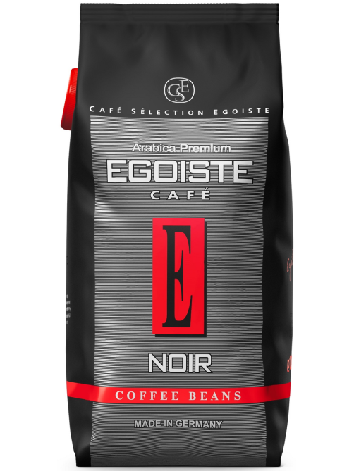 Кофе Egoiste Noir Arabica натуральный жареный в зернах, 1кг