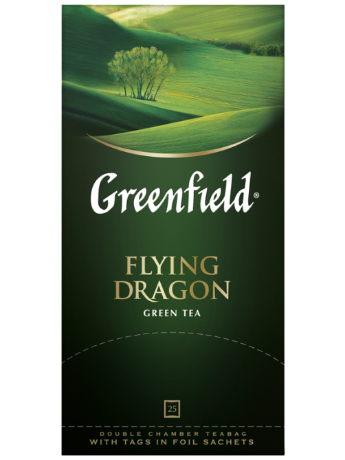Чай Greenfield Flying Dragon зеленый (1.8г х 25 пак), 45 г