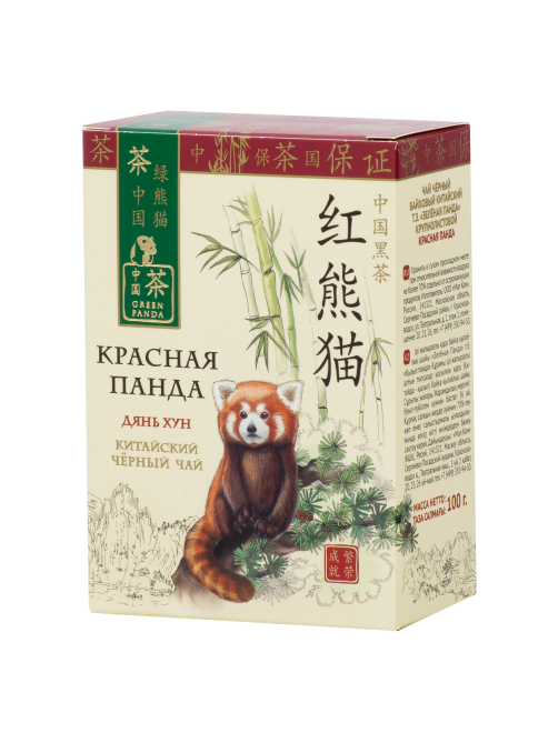 Чай Green Panda Красная панда крупнолистовой, 100г