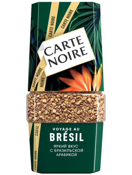 Кофе Carte Noire Вояж Бразил растворимый, 90г
