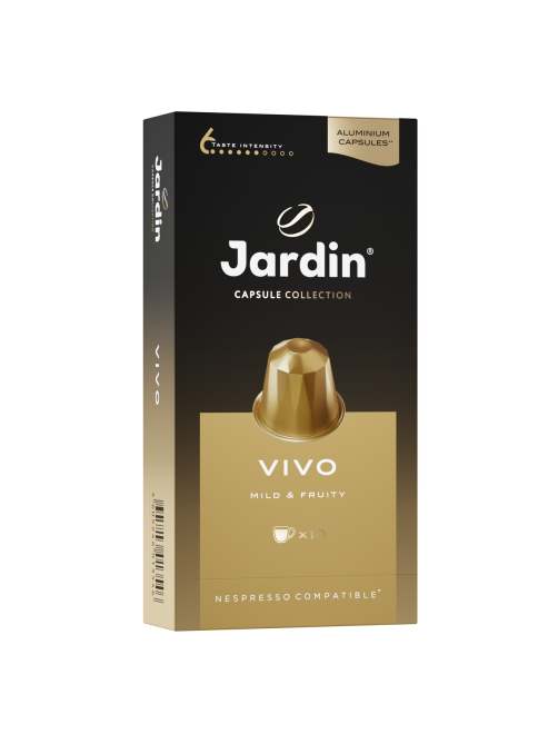 Кофе в капсулах Jardin Vivo Mild&Fruity для кофемашин Nespresso 10шт, 50г