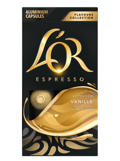 Кофе в капсулах L’or Эспрессо Ваниль для кофемашин Nespresso 10шт, 52г