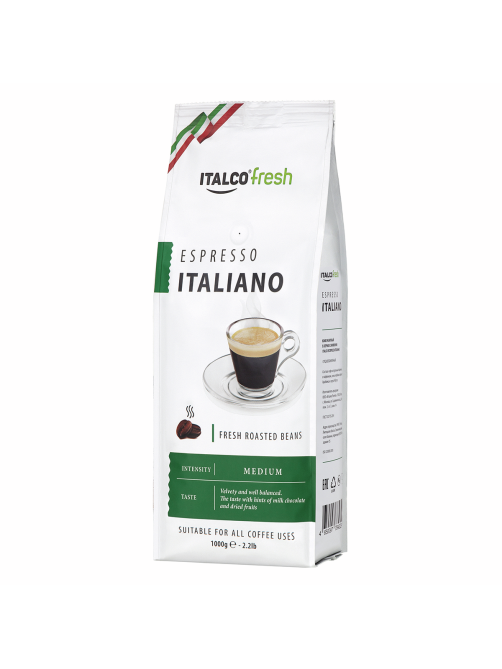 Кофе Italco Espresso Italiano в зернах, 1кг