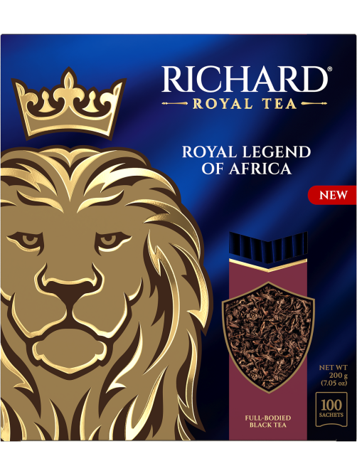 Чай черный Richard Legend of Africa (2г x 100шт), 200г