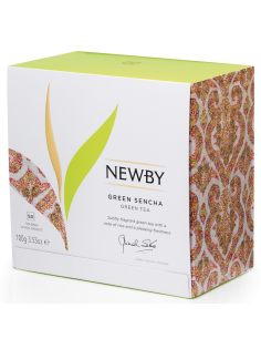 Чай Newby Green Sencha, зеленый (2г x 50шт), 100г