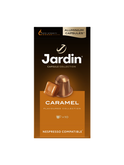 Кофе в капсулах Jardin Карамель для кофемашин Nespress 10шт, 50г