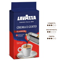 Кофе Lavazza Crema e Gusto Classico молотый, 250г