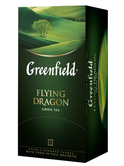 Чай Greenfield Flying Dragon зеленый (1.8г х 25 пак), 45 г