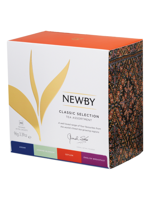 Чай Newby Classic Selection ассорти пакетированный (2г x 48шт), 96г