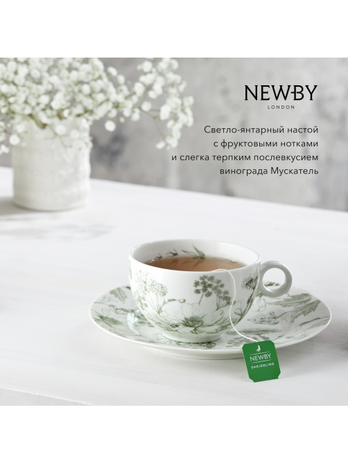 Чай черный Newby Darjeeling (2г x 50шт), 100г