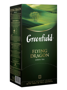 Чай Greenfield Flying Dragon зеленый (1.8г х 25 пак), 45 г